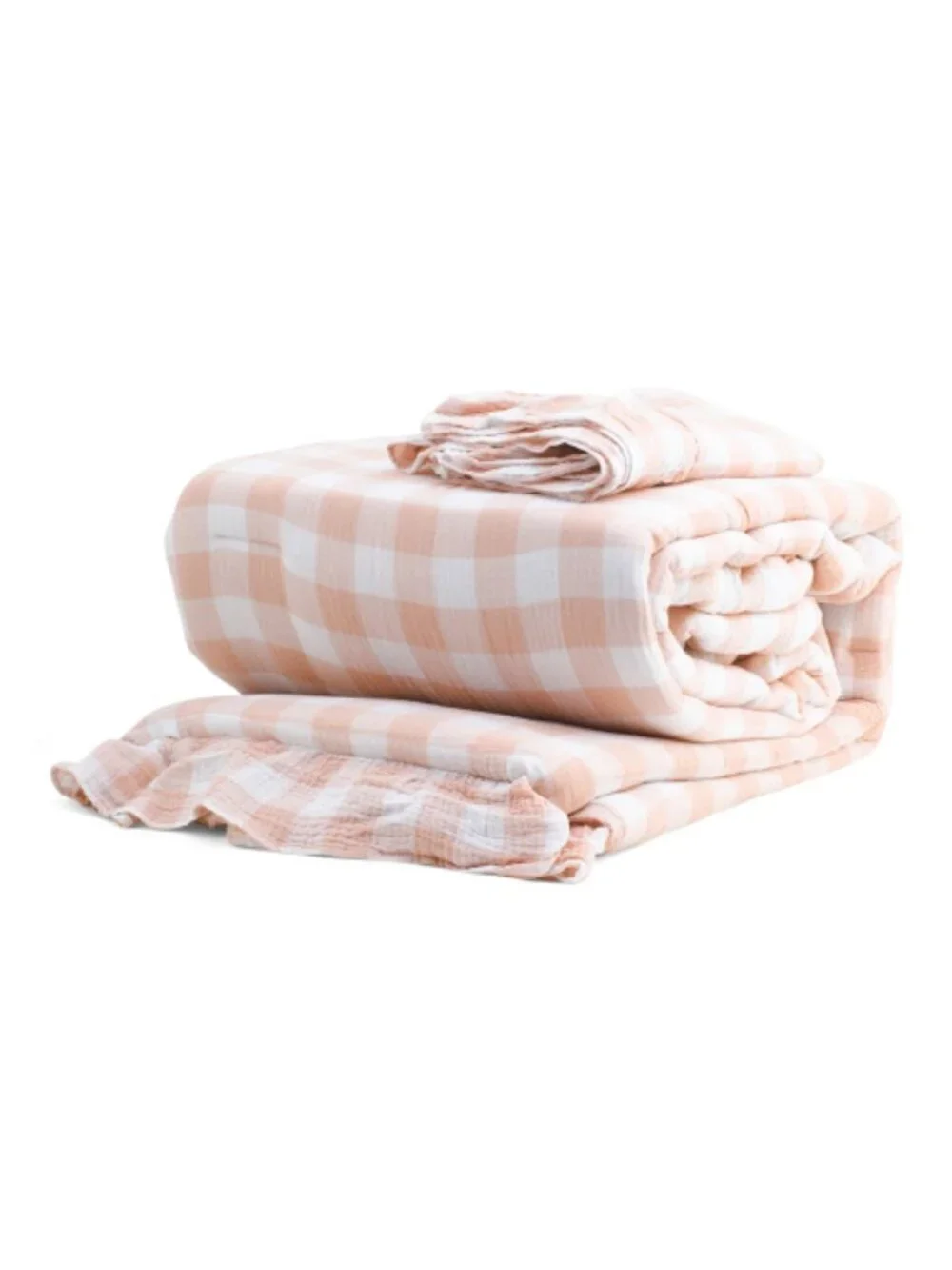 Magaschoni ruffled gingham