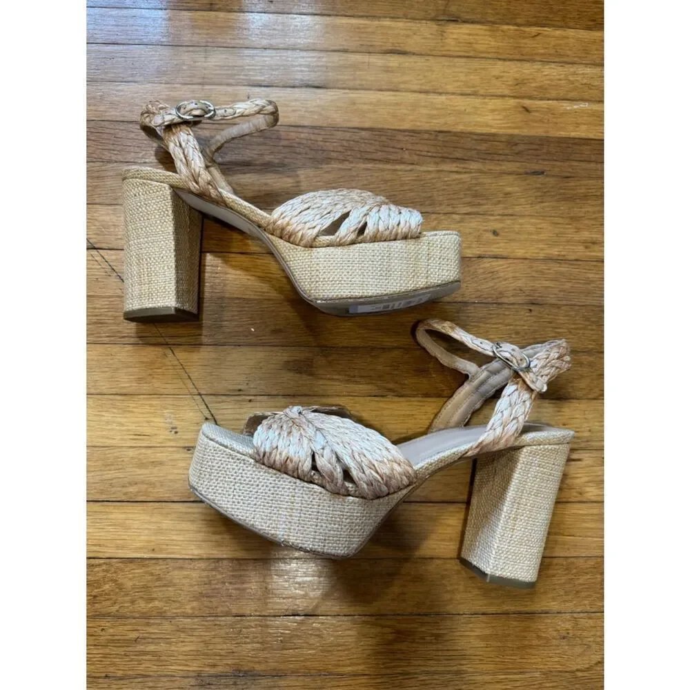 Marc Fisher braided straps