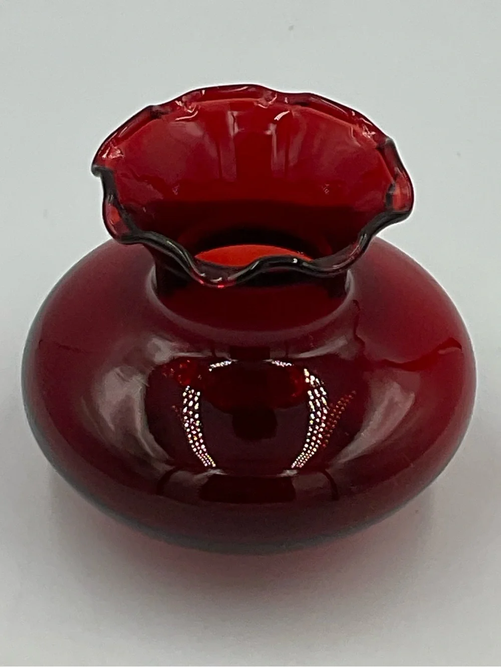 Anchor Hocking deep red