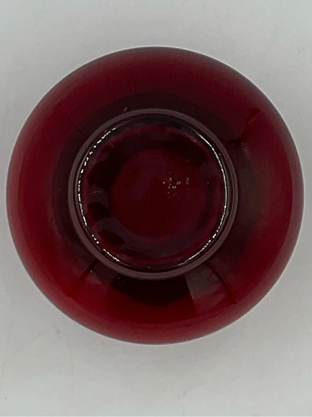 Anchor Hocking deep red