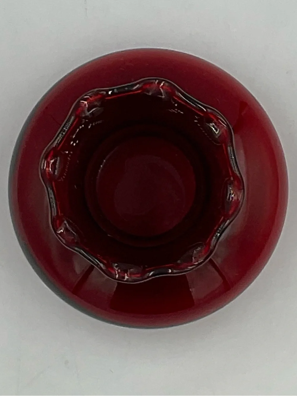 Anchor Hocking deep red
