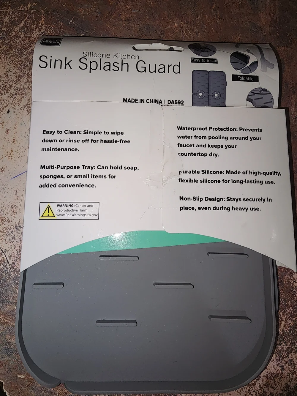 Source Unknown silicone sink