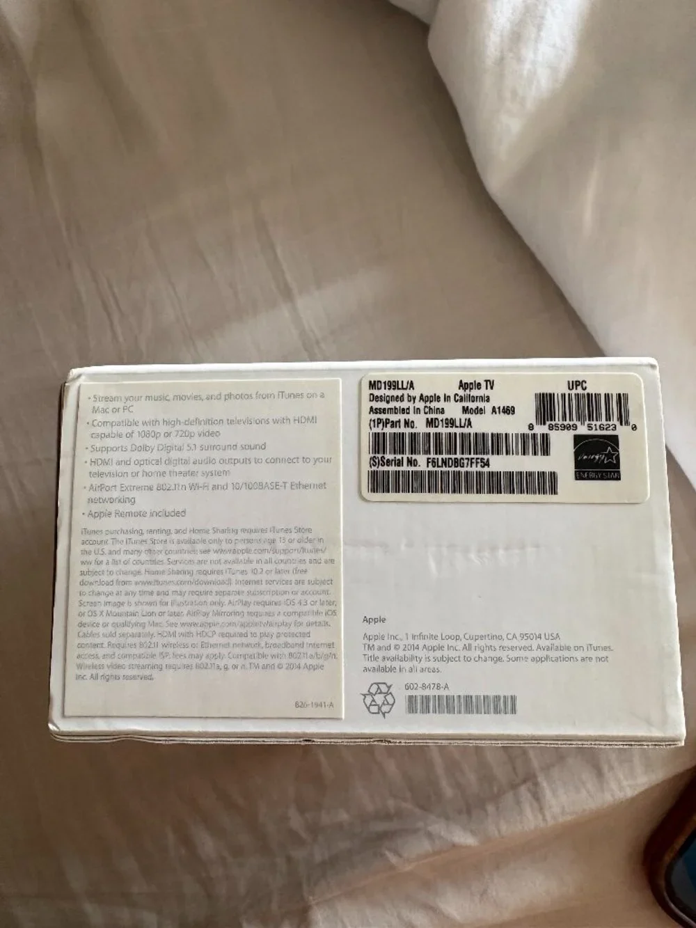 Apple never used