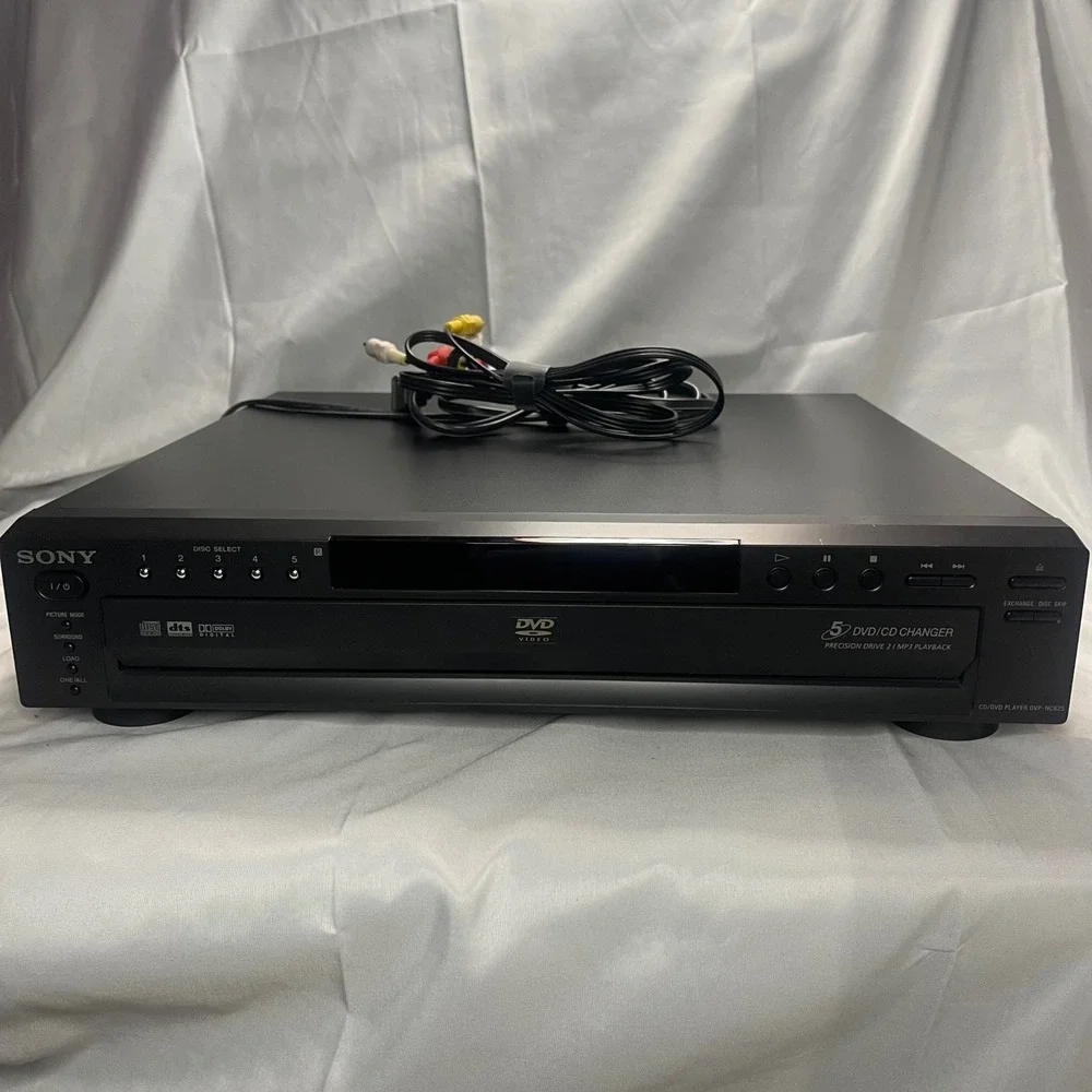 Sony‎ DVP-NC625 5-Disc DVD CD Changer Player MP3 Precision Drive TESTED WORKS