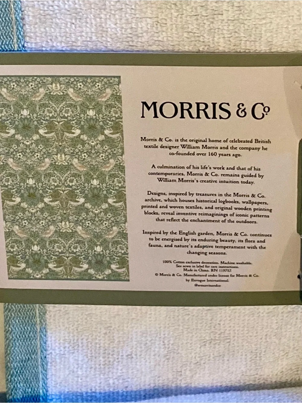 Morris & Co. nwt morris