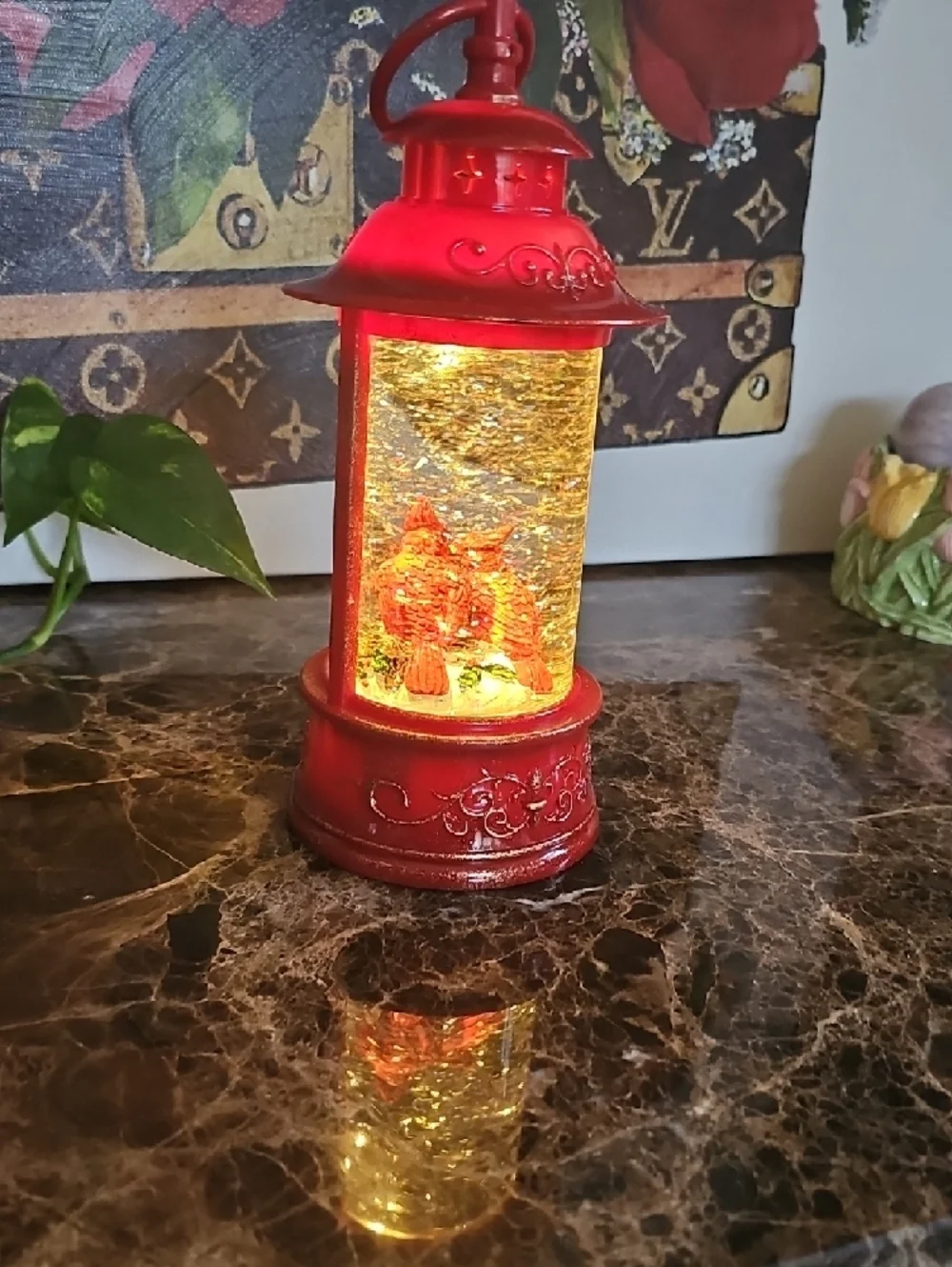 not sure red decorative