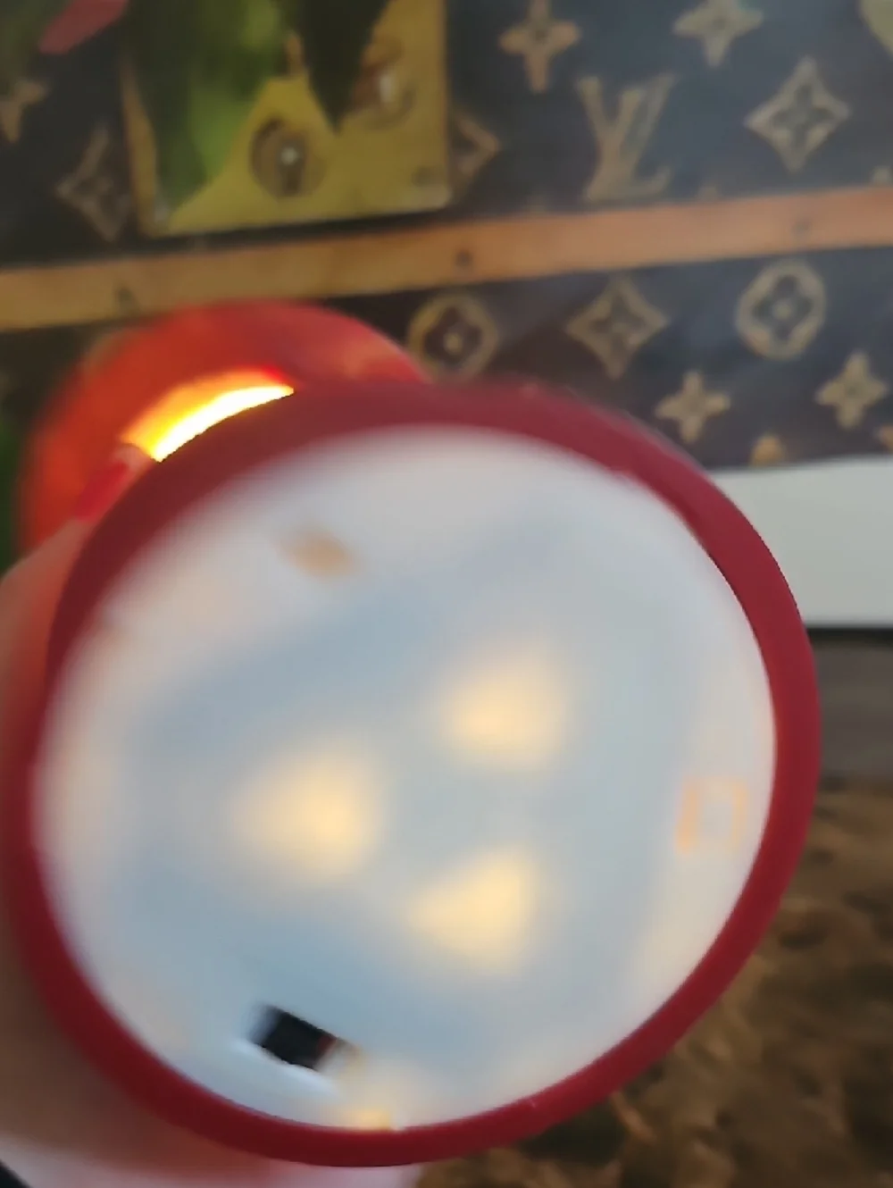 not sure red decorative
