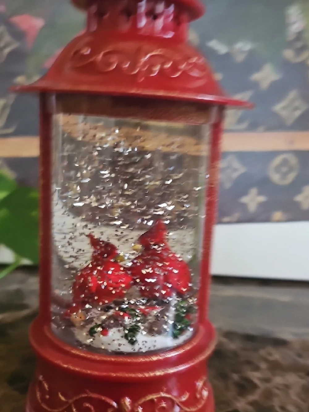 not sure red decorative
