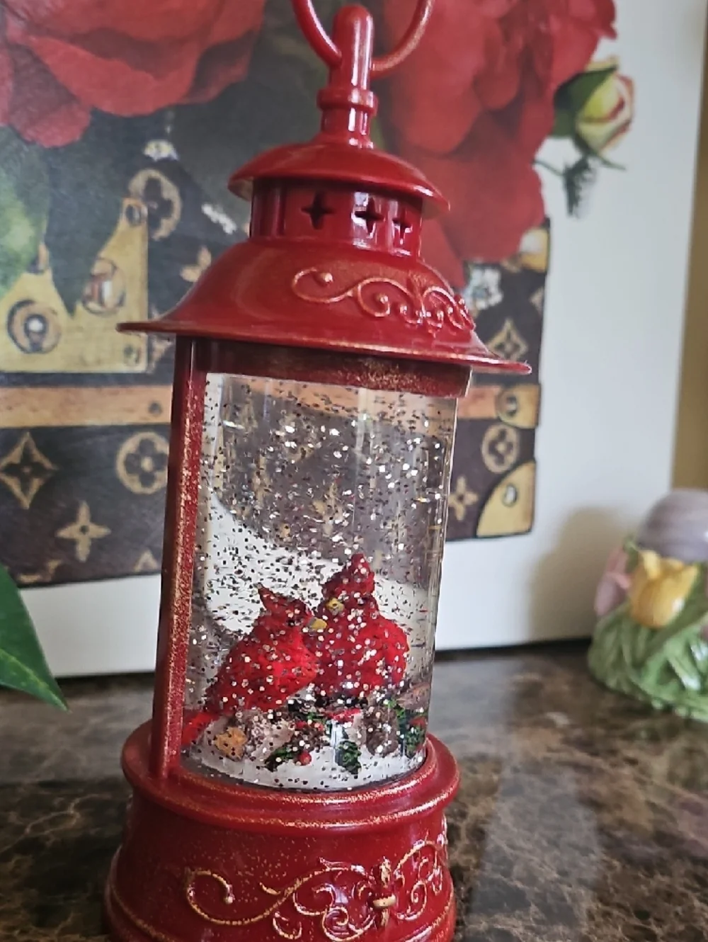 not sure red decorative