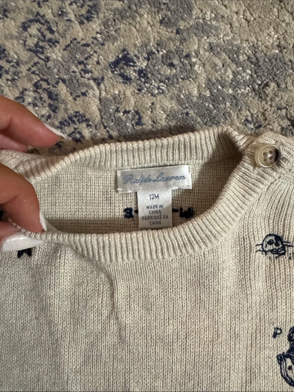 Ralph Lauren cream ralph