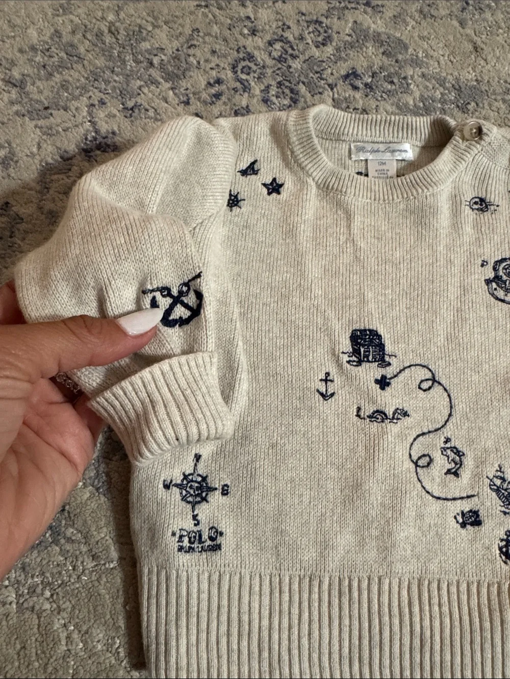 Ralph Lauren cream ralph