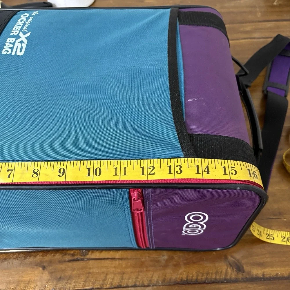 Vintage OGIO Original X2 Locker Bag Travel 90s Hard Body Shelf  Pockets Hold-All