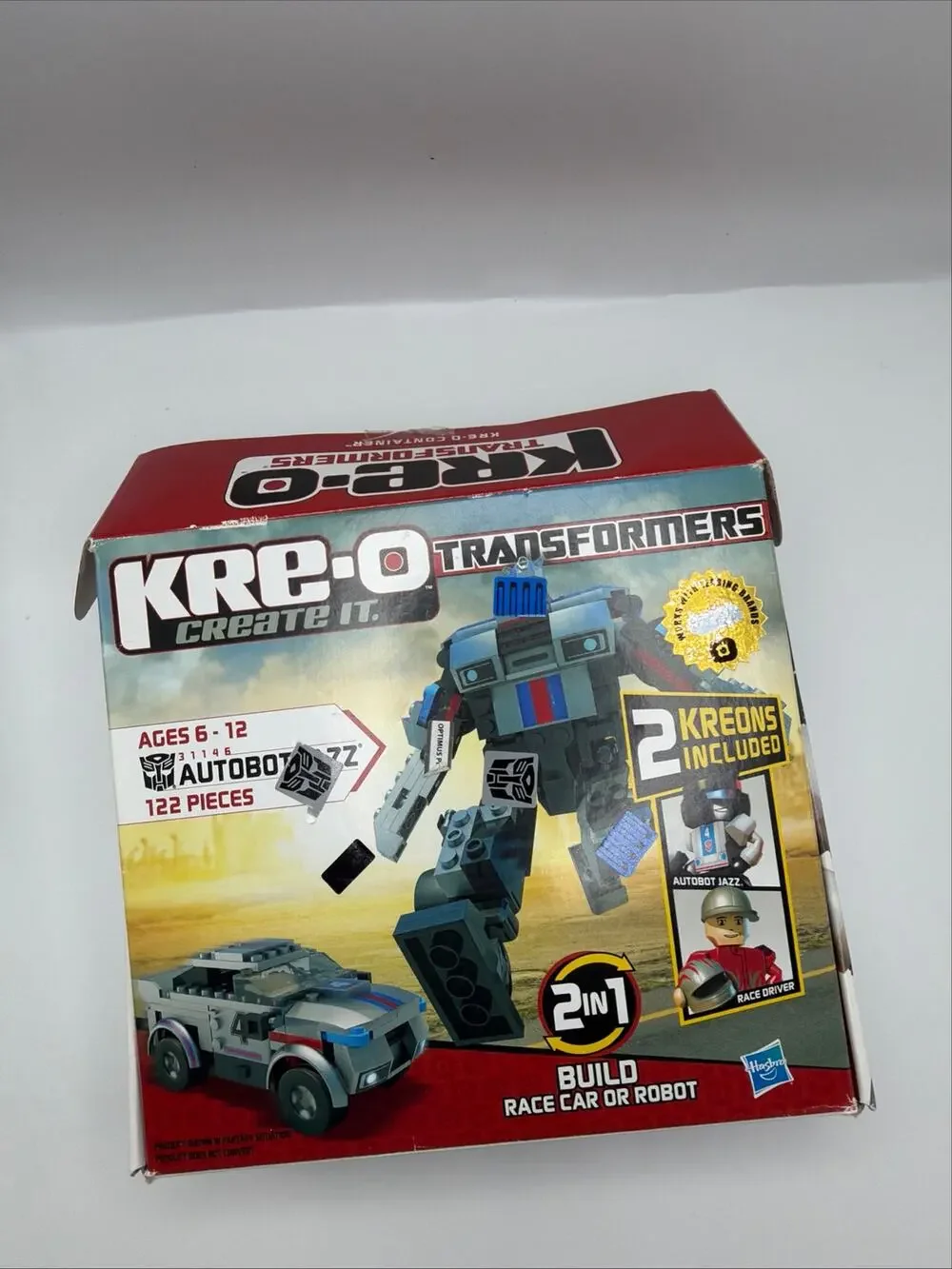 Transformers Autobot Jazz Car Robot 2011 building Set Complete