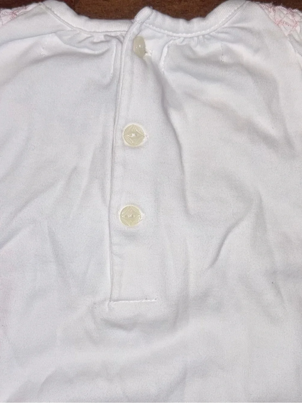 Ralph Lauren ruffled romper cotton