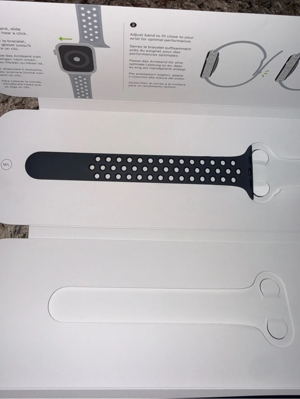 Apple sport band