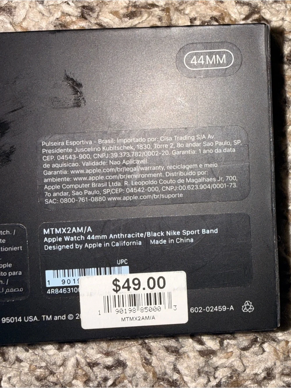 Apple sport band