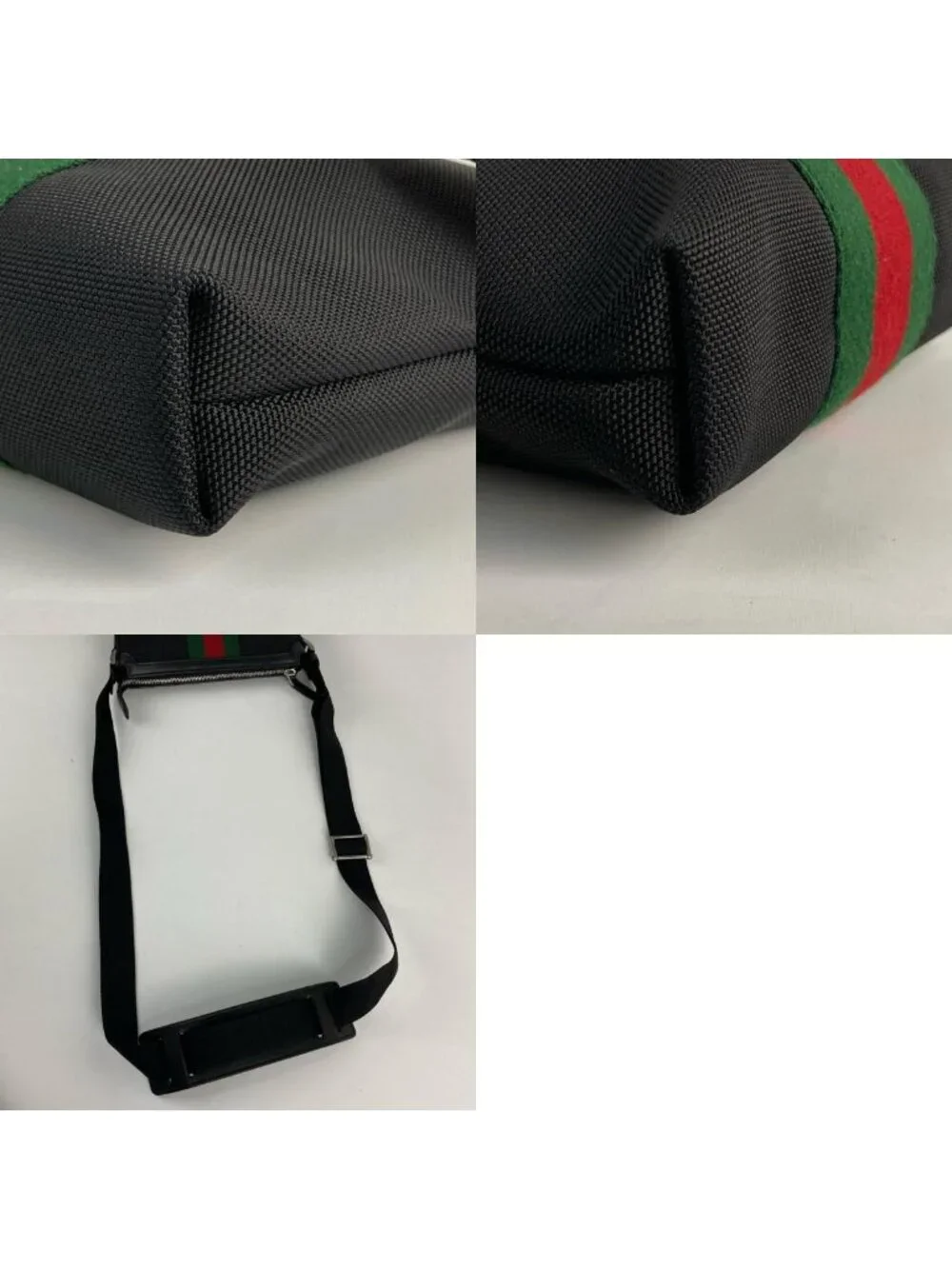 Gucci Sherry Line Shoulder Bag Black