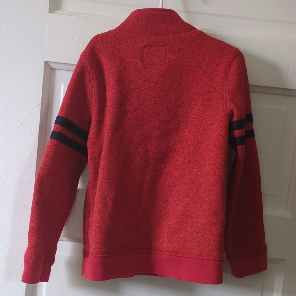Red Quarter-Zip Sweater Oshkosh B'gosh Boys 8