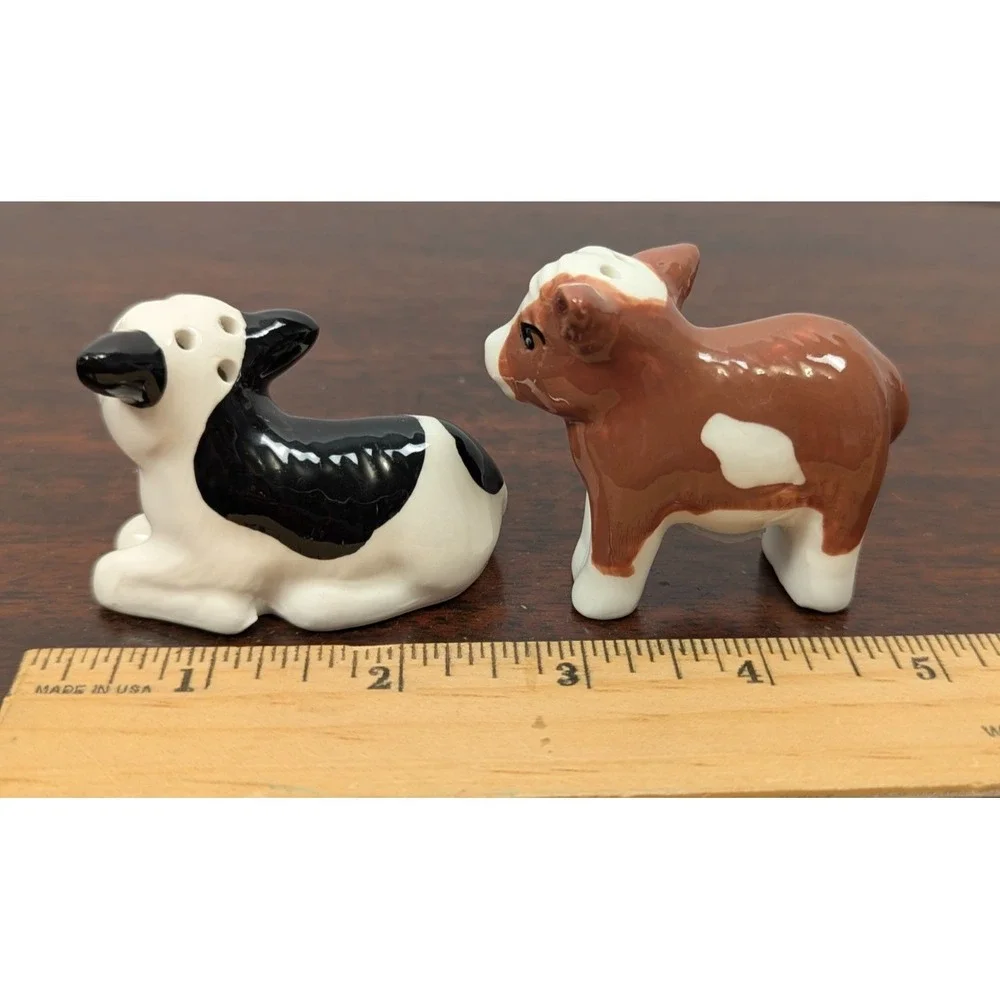 White ceramic cow