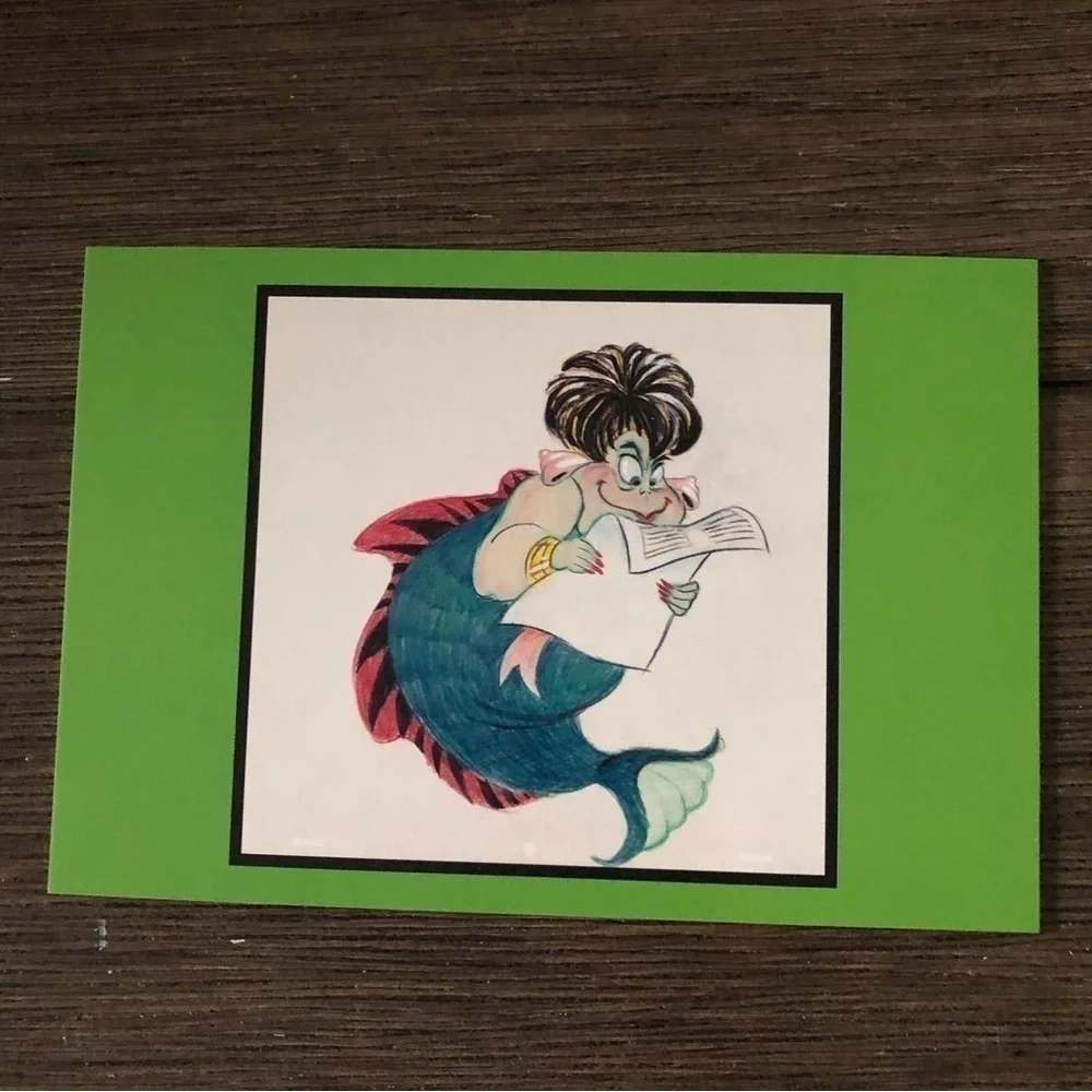 Disney villains postcards