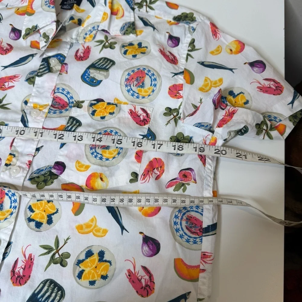 J. Crew 98% cotton