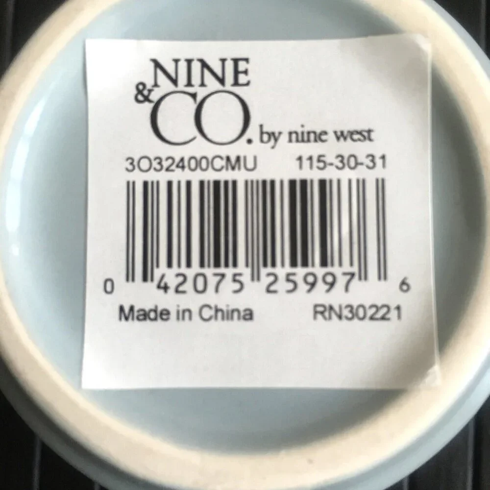 Nine West breakable ceramics