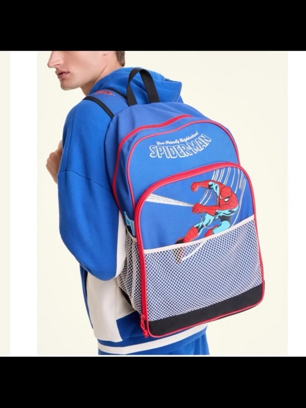 NBA blue backpack