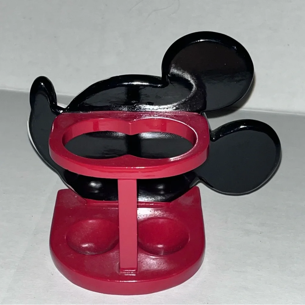 Disney Red and Black Mickey Mouse Toothbrush‎ Holder