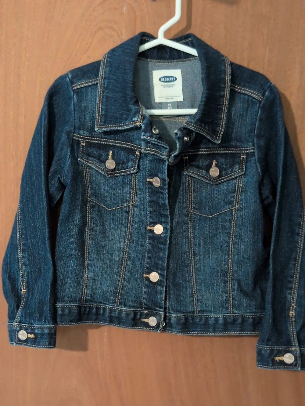 Old Navy Kids' Dark Blue Denim Jacket