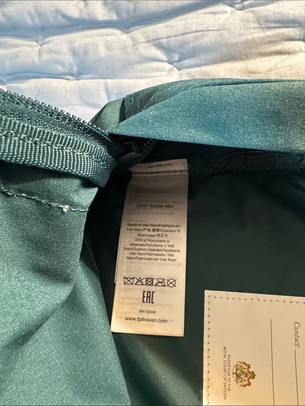 Fjallraven stash just