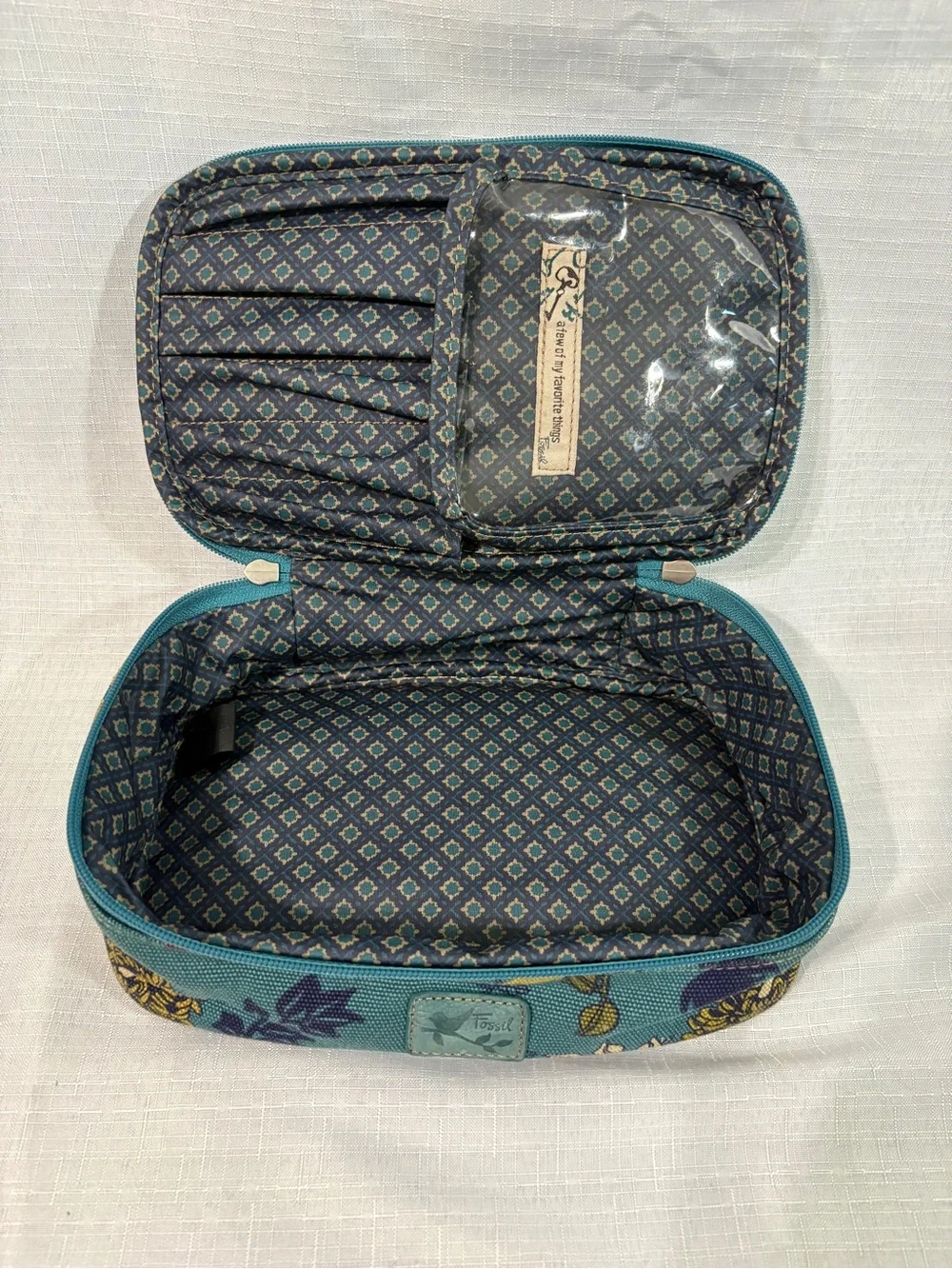 Fossil compact zip