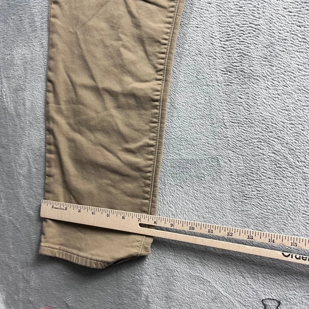 Banana Republic Travel Jean Mens 36x30 Slim Fit Khaki Tan Pants 5-Pocket