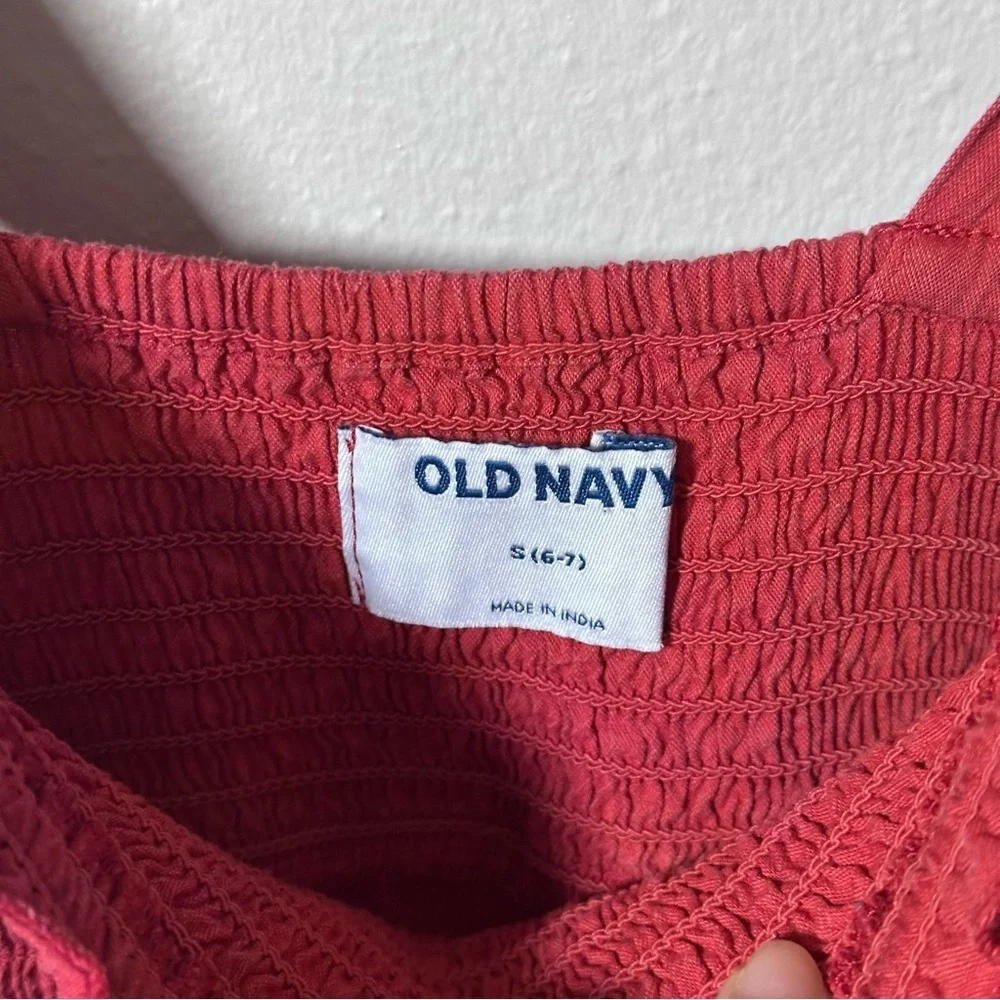 Old Navy girls orange