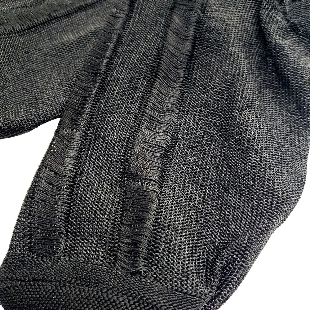 Black Lightweight Ankle Socks Medium Cuffed Caviar B.Ella Viscose NWT Cristabell