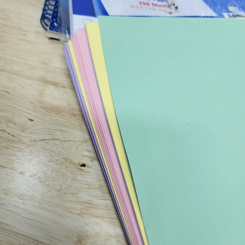 Large Paper & Office Supply Lot Resume Paper Avery Postcards Notepads Colored Pa