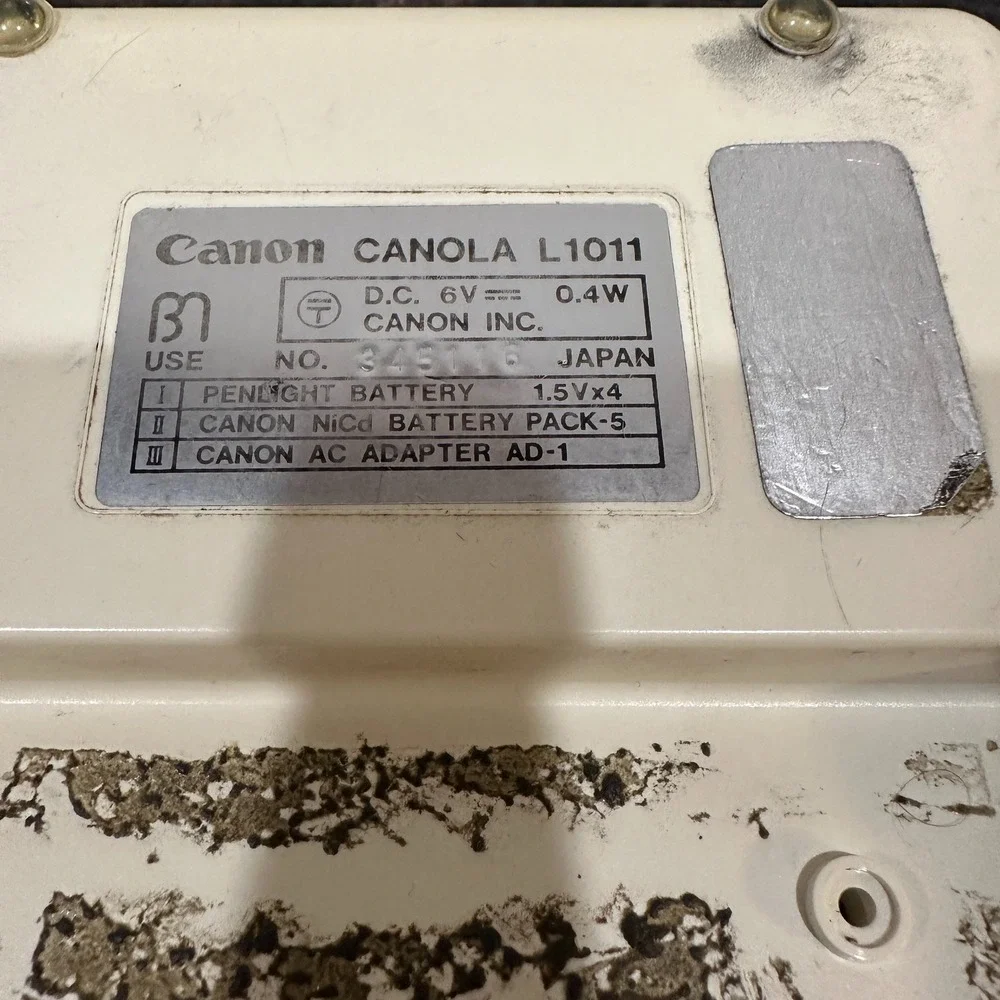 Canon classic canola
