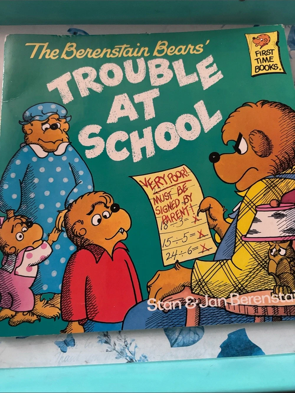 The Berenstain Bears trouble at school