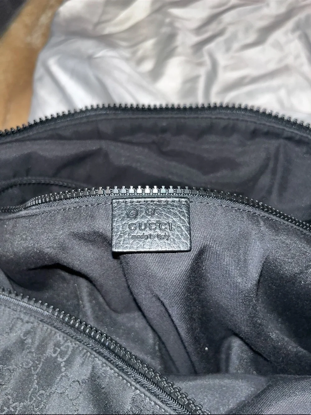 Gucci duffel crafted