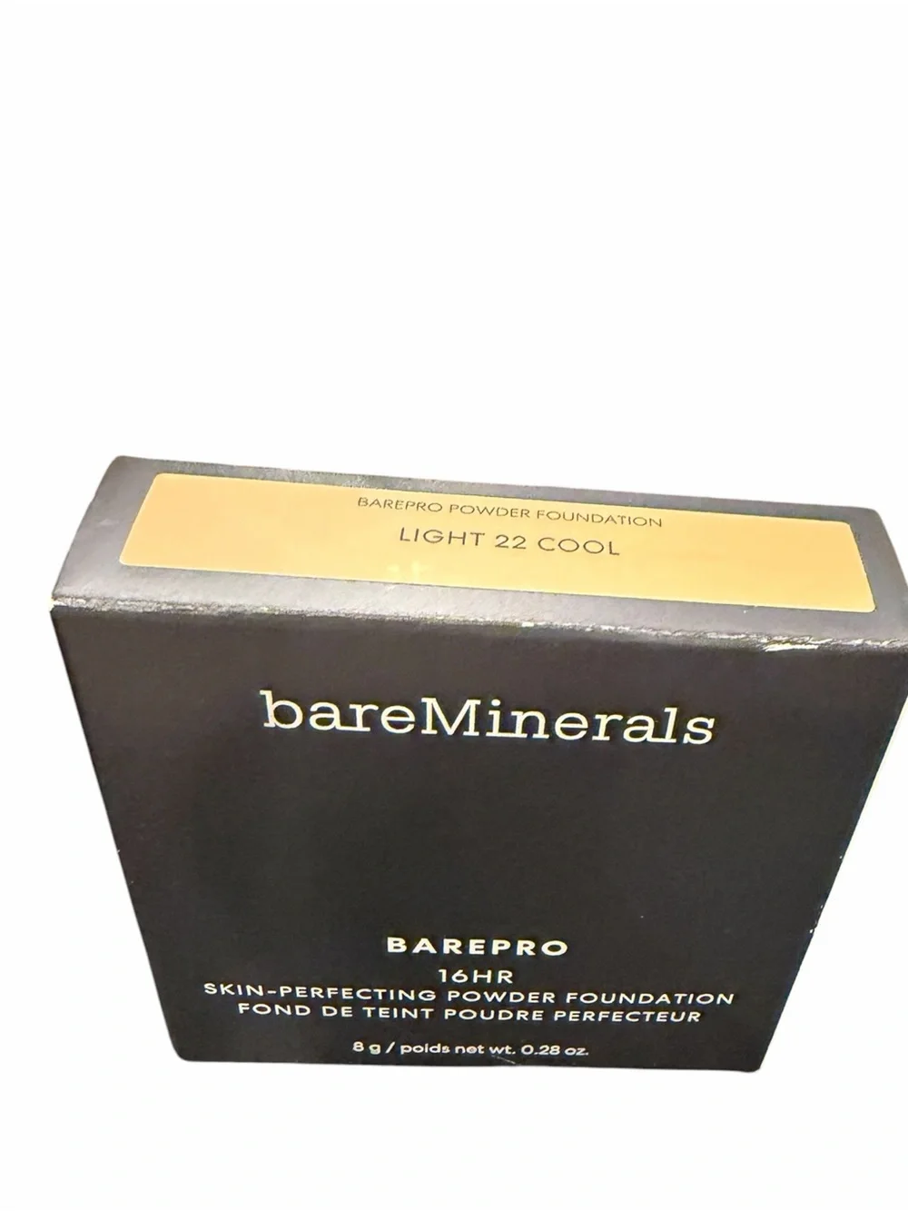 bareMinerals 24HR Skin-Perfecting Talc-Free Matte‎ Powder Foundation Light 22
