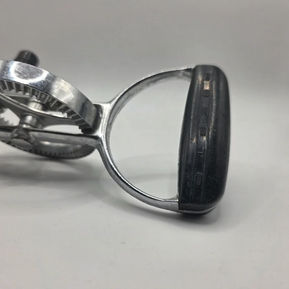 Vintage Ekco Best Hand Crank Egg Beater Stainless Steel Manual Rotary Mixer MCM