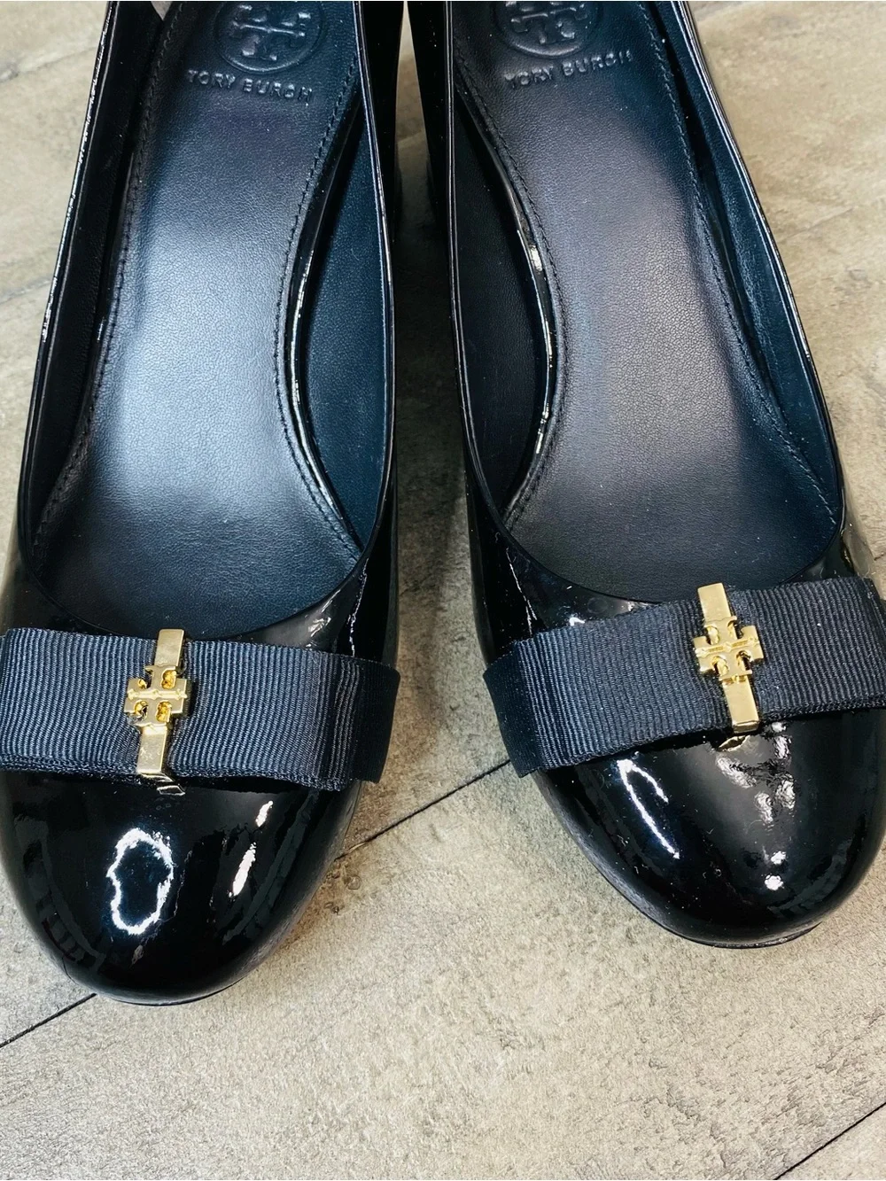 Tory Burch combine leather comfortable