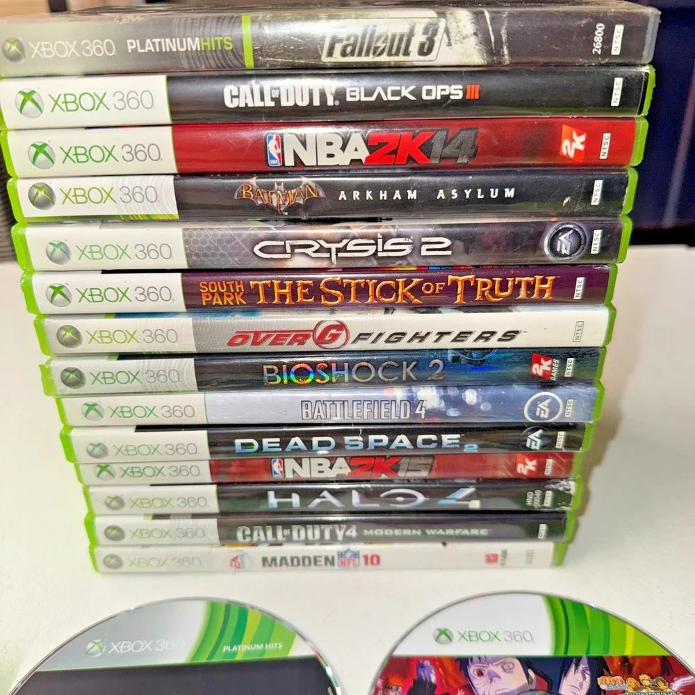 Xbox 360 Video Games Lot of Of 20 Tested Works