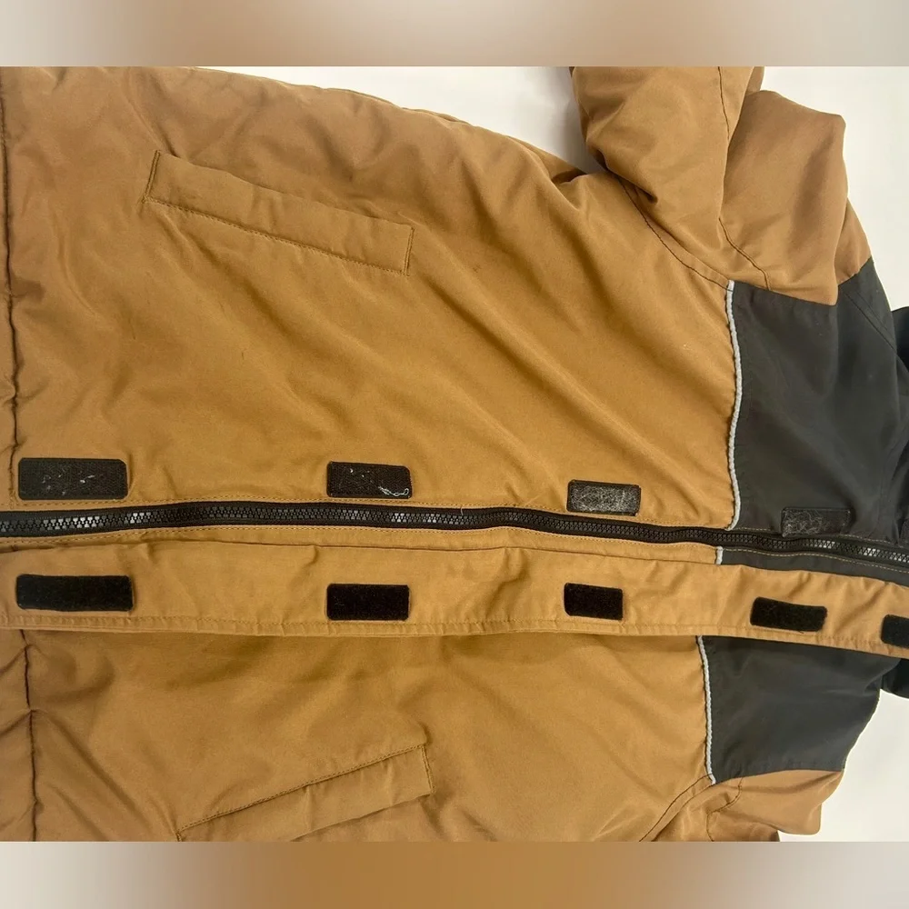 Old Navy Kid Large Hooded Puffer Jacket Outdoor Utility Winter School Ready Warm