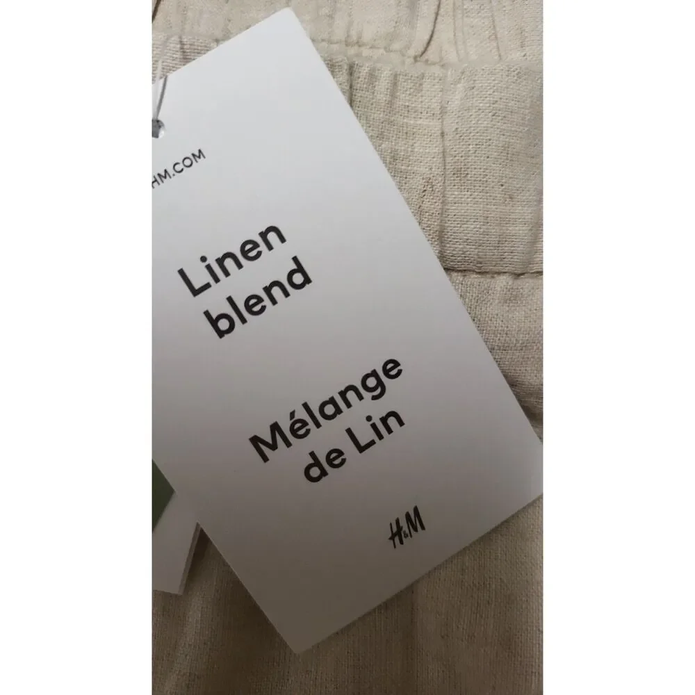 H&M linen blend