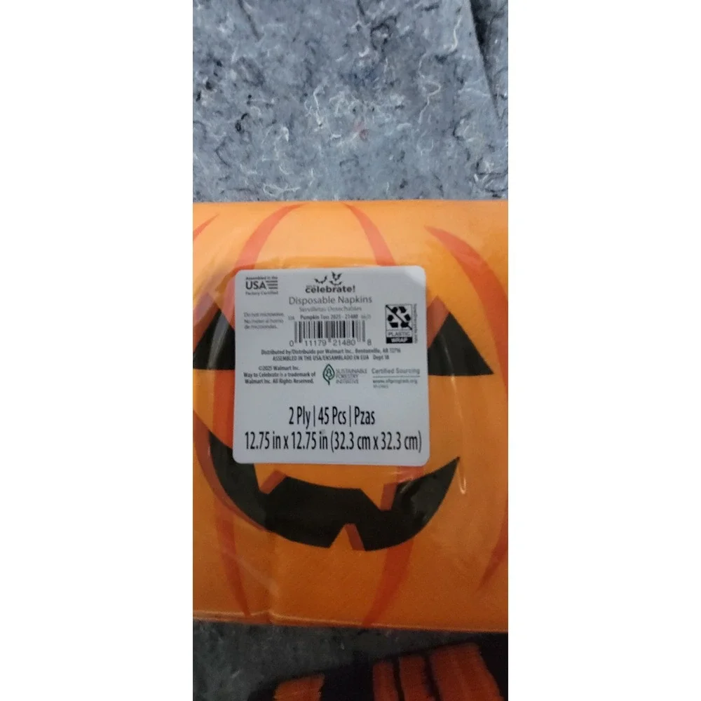 Halloween set plates