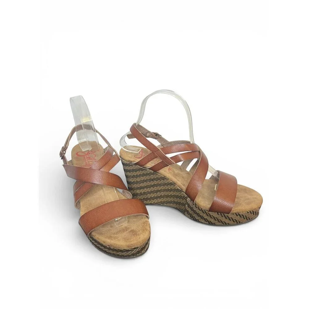 Jellypop leather strappy