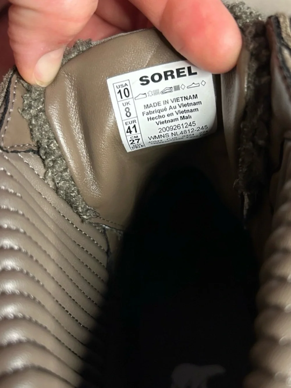 Sorel lug provide