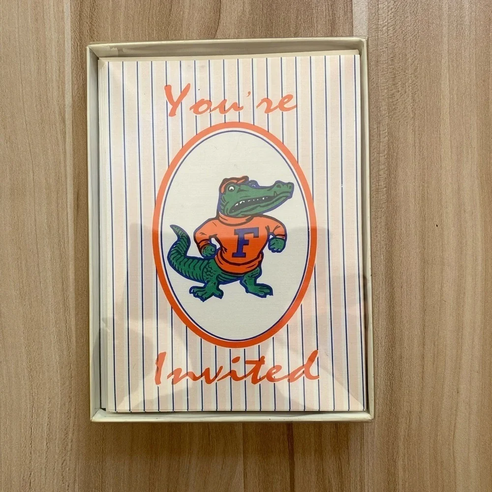 University Of Florida yellowed box…