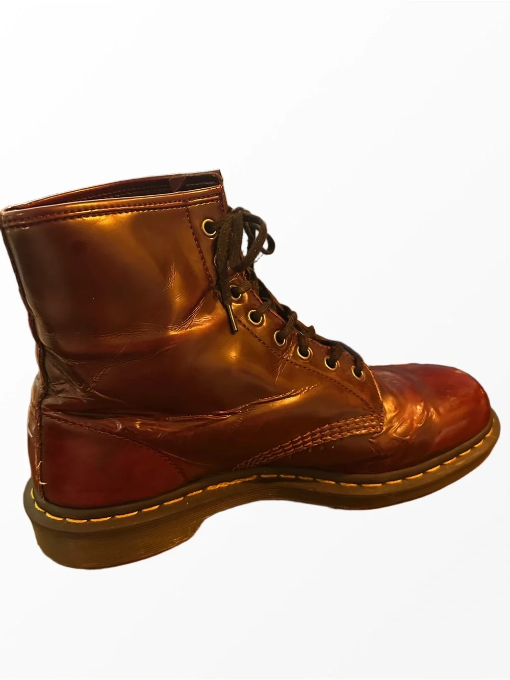 Dr. Martens burgundy color