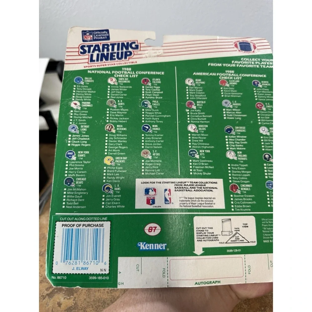 Starting Lineup nos elway